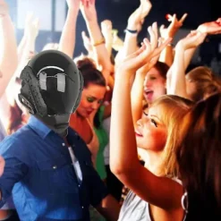2025 Cyberpunk Hjelm med Masker til Voksne Halloween Festgaver