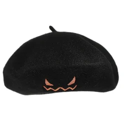 2025 Delikat Party Beret Smuk Halloween Party Beret Premium Party Tilbehør Black 59CM