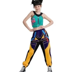 2025 Demon Hunter K-Pop Kostume | Halloween Kostume til Kvinder og Børn Cosplay - Perfekt Rumi 2-stil 3-delt sæt 120cm Rumi 2-style 3-piece set 120cm | Fyndiq