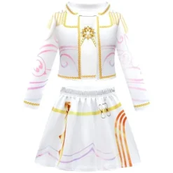 2025 Demon Hunter K-Pop Kostume | Halloween Kostume til Kvinder og Børn Cosplay - Perfekt Rumi 3-delt sæt 100cm Rumi 3-delt sæt Rumi 3-piece set 100cm | Fyndiq