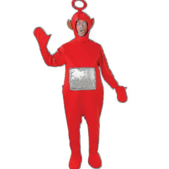 4 Farver Teletubbies Rolle Voksen Sjovt Kostume W-Perfekt Rød red-FA- red m