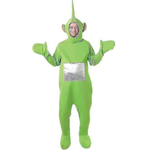 4 Farver Teletubbies Rolle Voksen Cosplay Sjovt Kostume green xxl