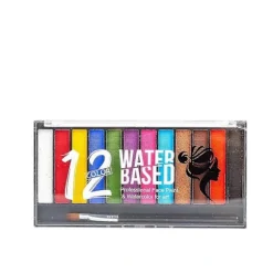 12 farver VM Halloween Makeup Ansigtsmaling Jul Ansigtsmaling