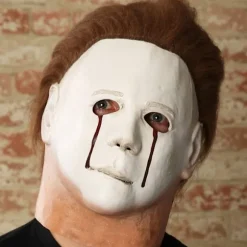 2023 Halloween ny måneskin panik dræber Mike Meyer Myers horror latex maske hoveddækning Yellow scars