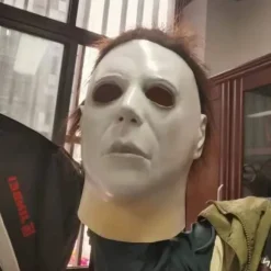 2023 Halloween ny måneskin panik dræber Mike Meyer Myers horror latex maske hoveddækning Yellow scars