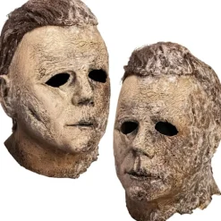 2023 Halloween ny måneskin panik dræber Mike Meyer Myers horror latex maske hoveddækning Yellow scars