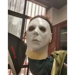 2023 Halloween ny måneskin panik dræber Mike Meyer Myers horror latex maske hoveddækning Yellow scars