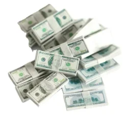 150 magiske rekvisitter Mock Dollar valuta legetøjssedler miniature miniature sedler