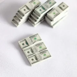150 magiske rekvisitter Mock Dollar valuta legetøjssedler miniature miniature sedler