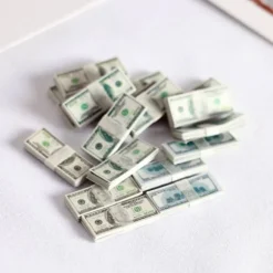 150 magiske rekvisitter Mock Dollar valuta legetøjssedler miniature miniature sedler