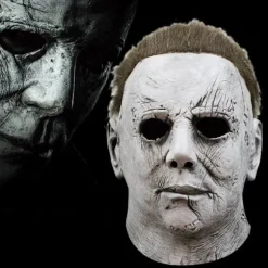 2022 Michael Myers Masker Halloween Horror Cosplay Kostume Latex