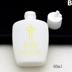 250/60/100 ml helligt vandsflaske kryds plastbeholder Christ C B