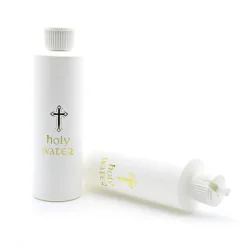 250/60/100 ml helligt vandsflaske kryds plastbeholder Christ C B