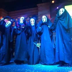 2023 No Face Kaonashi Kostume, Spirited Away Cosplay Outfit Til Mænd, Japansk Anime Rolleleg Fancy Dress Up Til Halloween Fest -a S