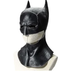 2022 Ny Batman Maske The Batman Latex Hovedbeklædning Cosplay Film_h