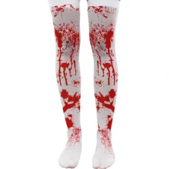 2 par Halloween COS sygeplejerske blodige sokker Halloween blod sok