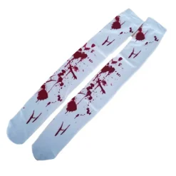 2 par Halloween COS sygeplejerske blodige sokker Halloween blod sok
