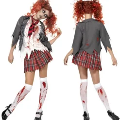 2 par Halloween COS sygeplejerske blodige sokker Halloween blod sok