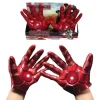 1 par Iron Man-rolleleghandsker til børns Avengers-filmfigur Cosplay-handsker Halloween Cosplay-festkostumehandsker rekvisitter gaver