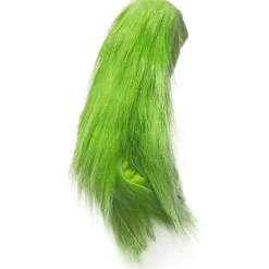 1 par jule-fluffy plysch grønne handsker Cosplay fluffy handsker Halloween fest Cosplay rekvisitter