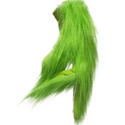 1 par jule-fluffy plysch grønne handsker Cosplay fluffy handsker Halloween fest Cosplay rekvisitter