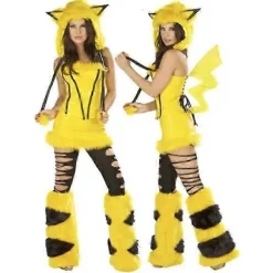 2025 Sexet Jule Dame Kostume Cosplay Stor Hale Ulv Cosplay Party Pige Fristelse Julemand Todelt Kostume-FF- Arctic Panda Girl