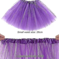 1 sæt, 80'er kostume, 1980'er kostume til fest, voksen tutu-nederdel med benvarmere, fiskenet-handsker, neon-halskæder, perle-lysorespændinger S