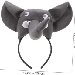 5 Sæt Nyt Elefant Pandebånd og Hale Sæt Dyreøre Hårbøjle til Drenge og Piger