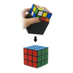 1 Sæt Triple Cube Magiske Tricks Instant Restore Close Up Magiker Trick Gimmick Illusioner (FMY)