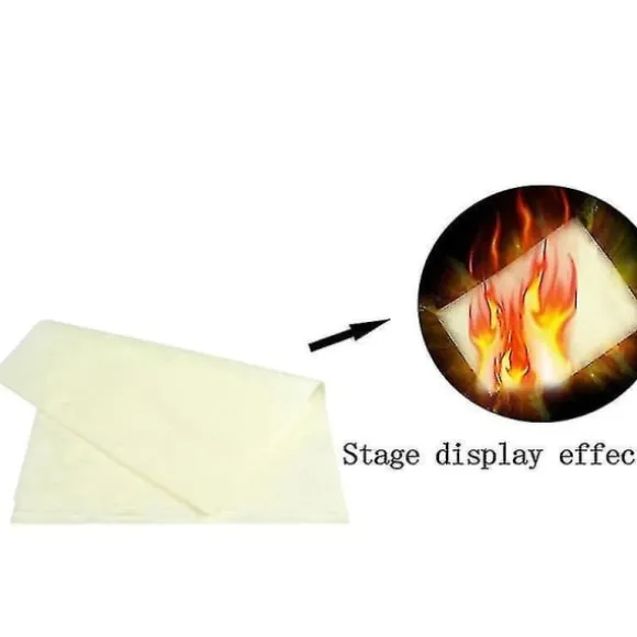 5 stk. 20*25 cm Ildpapir Flash Flammepapir Ildpapir Magiske Rekvisitter Effekt