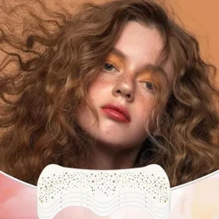 10 stk. - Midlertidige Glitter Ansigts Tatoveringer Makeup Klistermærker Guld Fregner Selvklæbende til Voksne Festival_yu
