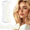 10 stk. - Midlertidige Glitter Ansigts Tatoveringer Makeup Klistermærker Guld Fregner Selvklæbende til Voksne Festival_yu