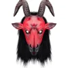 2 stk. Antilope Maske Latex Horror Maske - Mardi Gras - Karneval