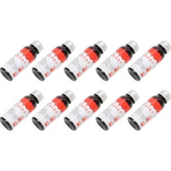 10 stk. falsk blod 30 ml flaske sikker vaskbar naturtro Halloween Cosplay makeup sceneblod