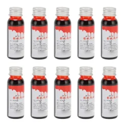 10 stk. falsk blod 30 ml flaske sikker vaskbar naturtro Halloween Cosplay makeup sceneblod