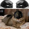 1 stk. Flagermus Kat Maske, Sort Kat Flagermus Maske, Sjovt Kostumetilbehør, Flagermus Kat Rollespil, Egnet til Fest eller Daglig Sjov-max