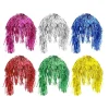 6 stk. Glitrende Glitter Parykker Dekorative Hår Parykker Party Glitter Paryk Metalliske Hår Parykker Hårpynt