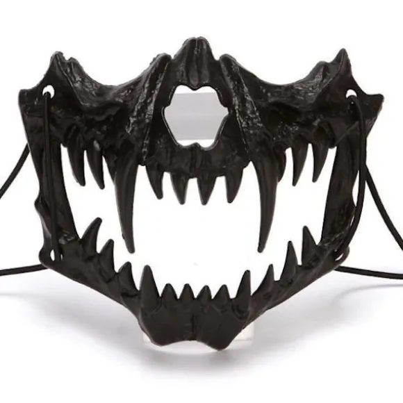 2 stk. Halloween Kostume Masker til Par Style4 Style4