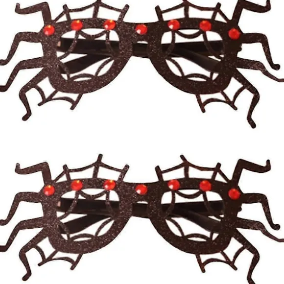 2 stk. Halloween Kostumer Sjove Halloween Briller Børn Halloween Trick Treat Legetøj-lingling}