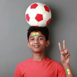 126 stk. Indien Nationalflag Tatoveringer Klistermærke Europæisk Fodbold Cup Ansigtsklistermærker