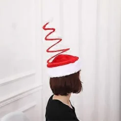 2 stk. Jule Spring Hat Festival Party Sjove Hat Ornamenter