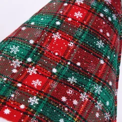 3 stk. julehue i fløjl, unisex, julehue til voksne, feriehuer, fest, snefnug-printet hue, julemandshat til festival kostume
