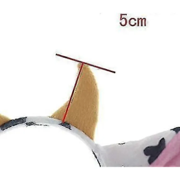 1 stk. Julemalkeko Hårbøjle Hårtilbehør
