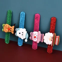 4 stk. Julepynt, lyser ikke, Jule-racket cir