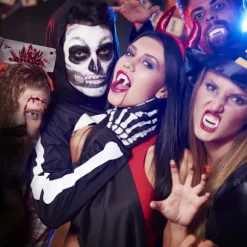 2 stk Jul-vampyrtænder, indtrækkelige vampyrtænder, cosplay