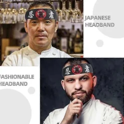 4 stk. Karate Pandebånd Pandebånd Karate Pandebånd Japansk Pandebånd Kokke Pandebånd