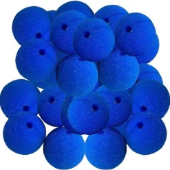 50 stk. klovnenæser svampebolde til cosplay sceneoptræden Halloween-fest color:Blue