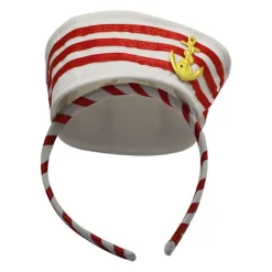 2 stk. marine med hue, pandebånd, sømand, sømand, sømand, marineblå