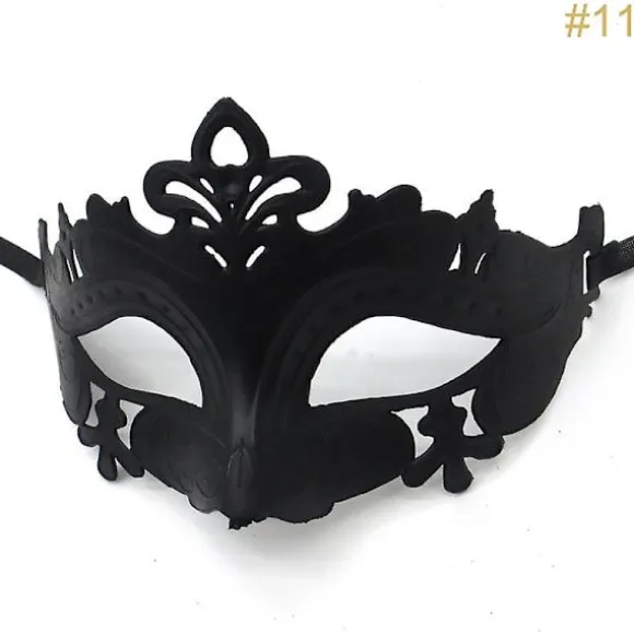1 stk. Maskerade Maske Halloween Kostume Maske Dame Herre Maskerade N17