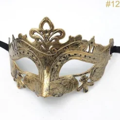 1 stk. Maskerade Maske Halloween Kostume Maske Dame Herre Maskerade N17